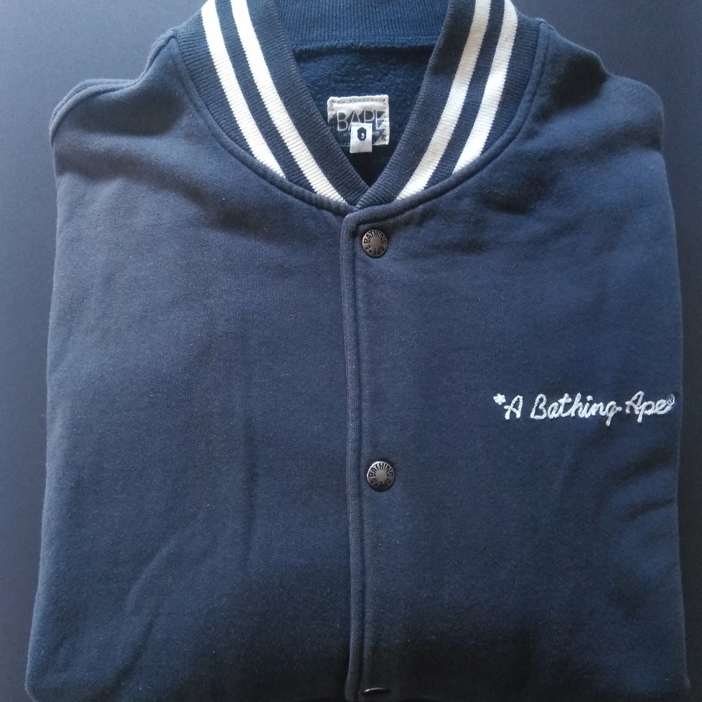 Vintage Bape Stadium Baseball Jacket Football Vars - Picture 5 of 16